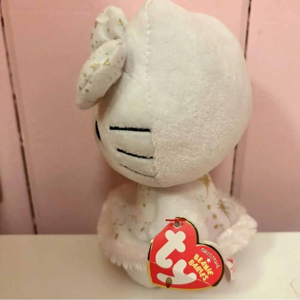 NWT TY Beanie Baby Sanrio Hello Kitty Fairy Star Plush